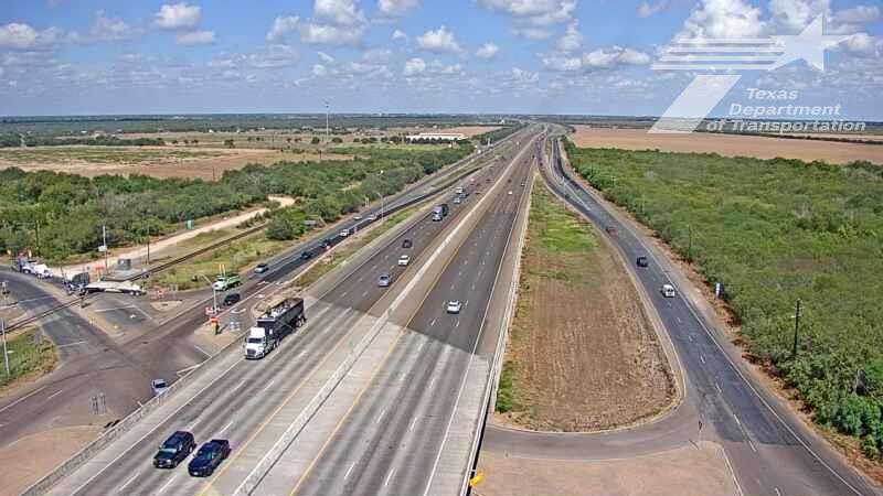 I-69E @ SH 100, Brownsville (northbound) camera still